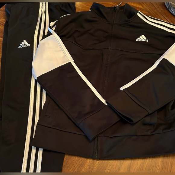 adidas Other - Boys Adidas Black and White Athletic Set
